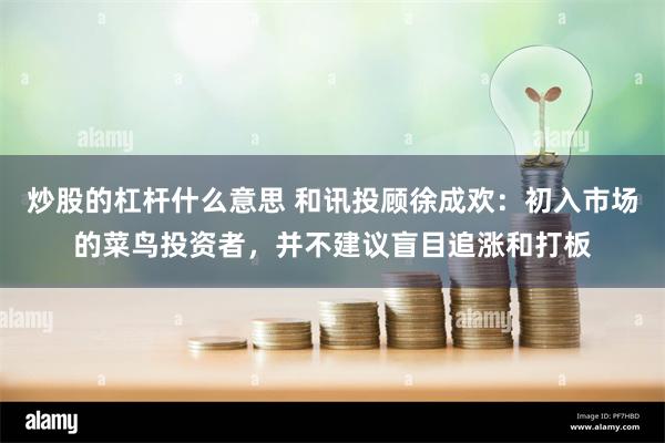 炒股的杠杆什么意思 和讯投顾徐成欢：初入市场的菜鸟投资者，并不建议盲目追涨和打板