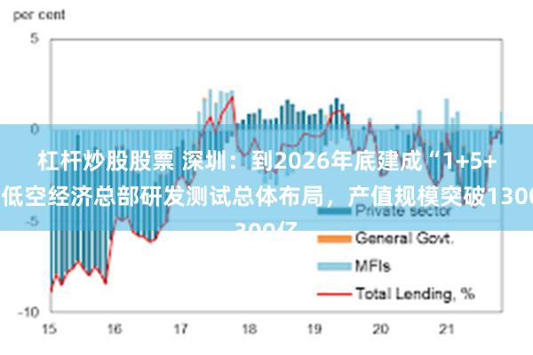 杠杆炒股股票 深圳：到2026年底建成“1+5+4”低空经济总部研发测试总体布局，产值规模突破1300亿