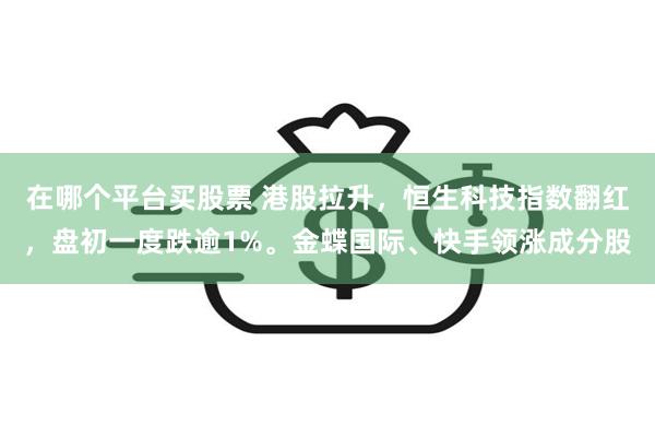 在哪个平台买股票 港股拉升，恒生科技指数翻红，盘初一度跌逾1%。金蝶国际、快手领涨成分股